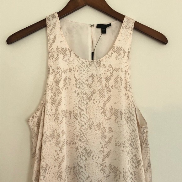 ATM Anthony Thomas Melillo Tank Dress Size Medium Pink Silk Mini New - Picture 5 of 14